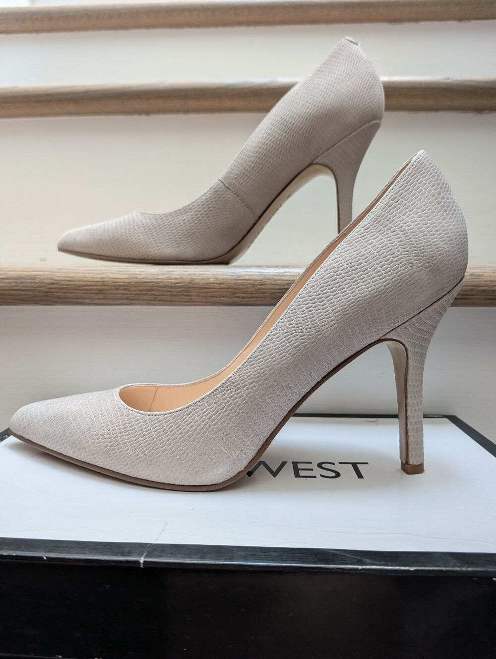 Nine West Pumps - Light Grey